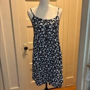 Motherhood Maternity Black and White Floral Dress